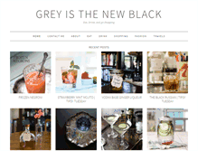 Tablet Screenshot of greyisthenewblack.com